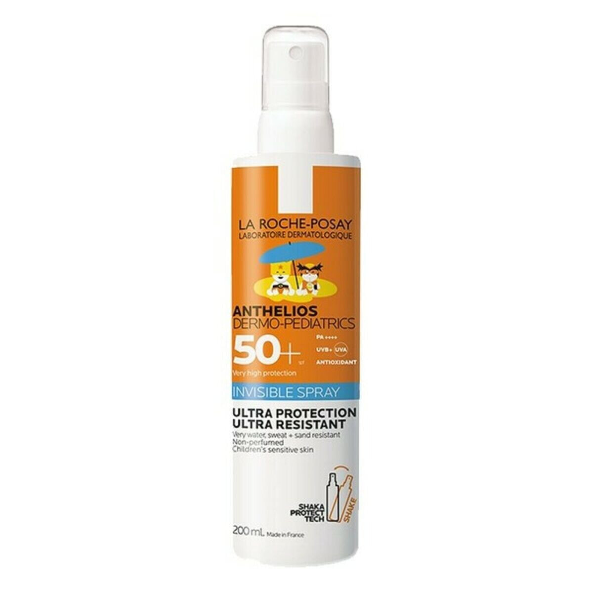 Защитный спрей от солнца ANTHELIOS DERMO-PEDIATRICS La Roche Posay Anthelios Pediatrics Spf 50+ (200 ml) 200 ml Spf 50 SPF 50+