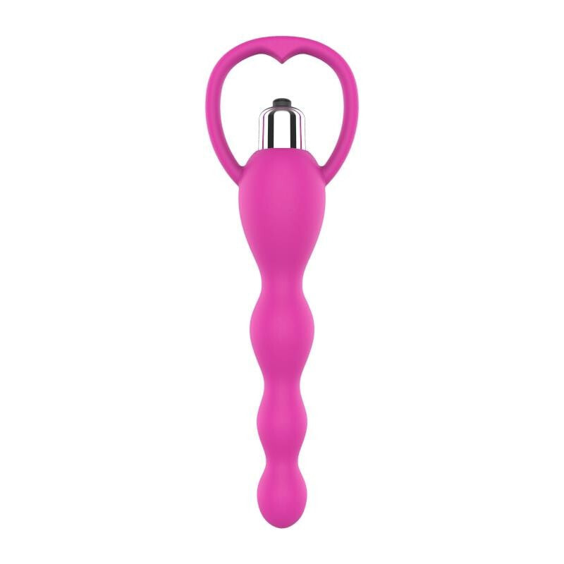 Anal Chain with Vibration Pink