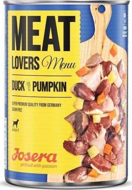 Josera Meatlovers Menu Kaczka z dynią 400g