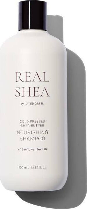 Rated Green Real Shea Nourishing Shampoo Питательный шампунь с маслом ши 400 мл