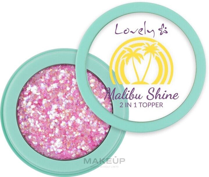 Augen- und Gesichts-Make-up-Topper - Lovely Malibu Shine 2in1 Topper