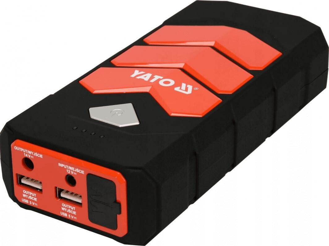 Зарядное устройство для автомобильного аккумулятора Yato Urządzenie rozruchowe z funkcją Powerbank Li-Po 9000 mAh (YT-83081)