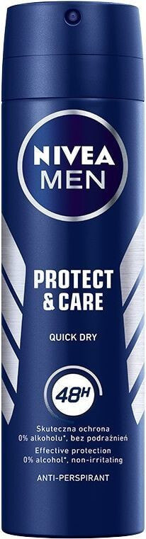 Nivea Protect & Care Anti-perspirant Spray Мужской спрей-антиперспирант без спирта  250 мл