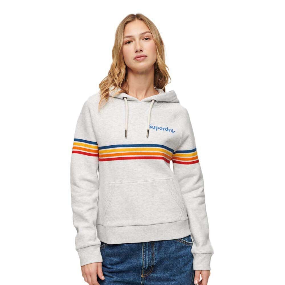 SUPERDRY Rainbow Logo Hoodie