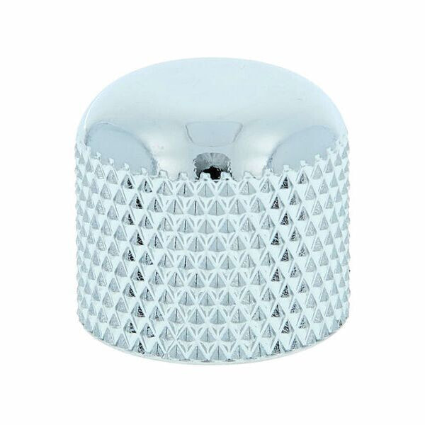 Harley Benton Parts Dome Knobs Plastic Chrom