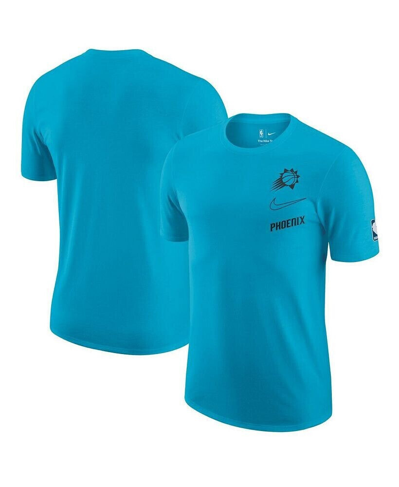 Nike men's Turquoise Phoenix Suns 2022/23 City Edition Courtside Max90 Vintage-Like Wash T-shirt