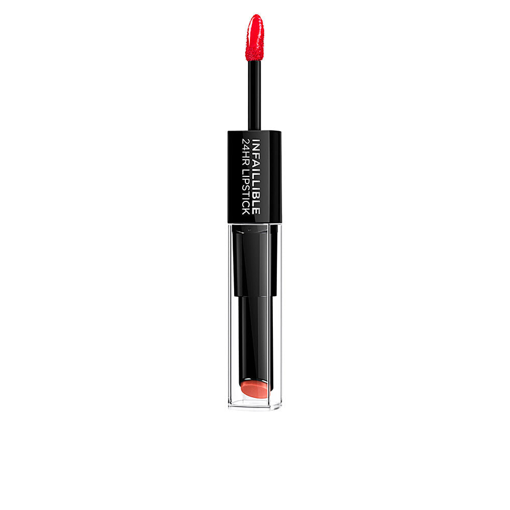 Loreal Paris Infallible Lipstick 24H 701 Cerise Стойкая увлажняющая двух этапная губная помада