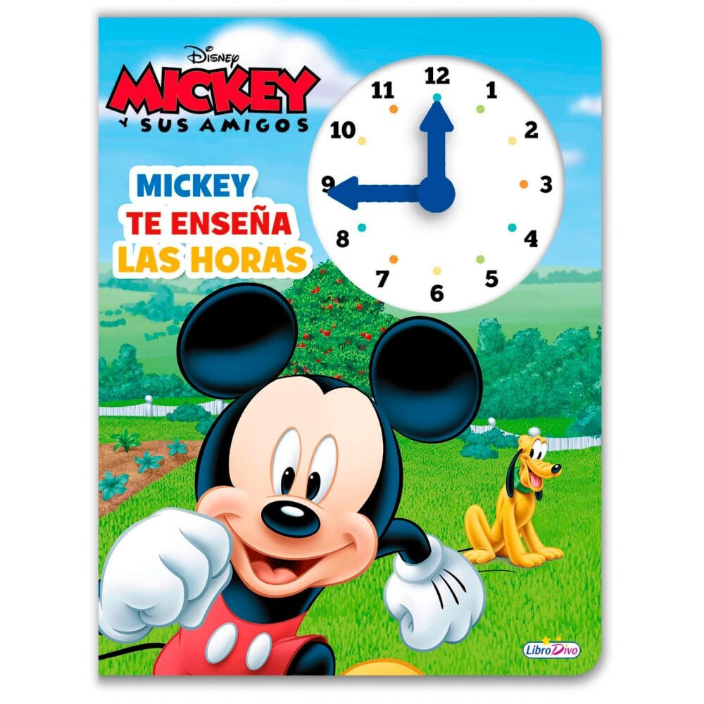 DISNEY Tale With Clock 8 Pages 17X22