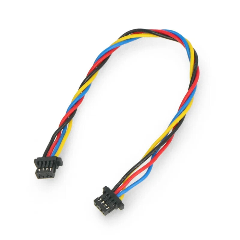 Flexible Qwiic Cable with 4-pin plug - 10cm - SparkFun PRT-17259