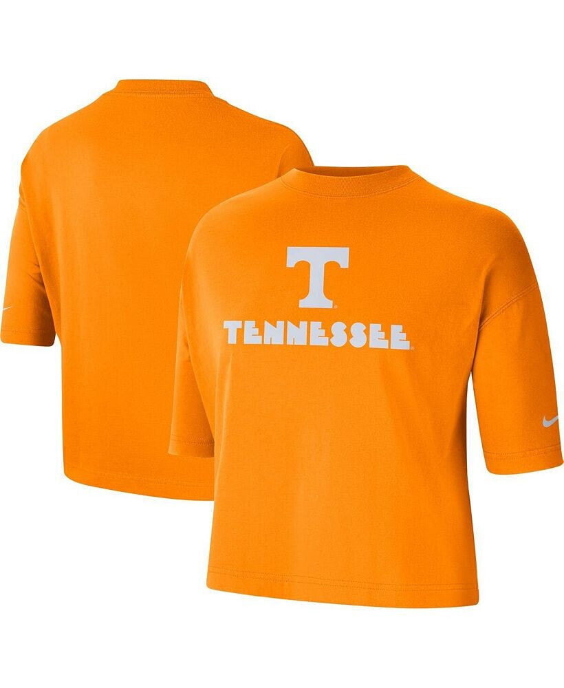 Nike women's Tennessee Orange Tennessee Volunteers Crop Performance T-shirt