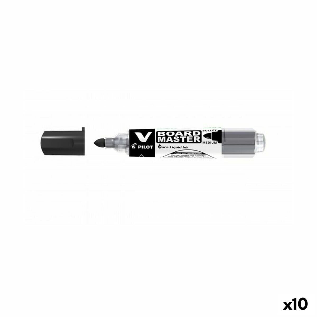 Marker pen/felt-tip pen Pilot V Board Master Whiteboard Rechargeable Black (10 Units)