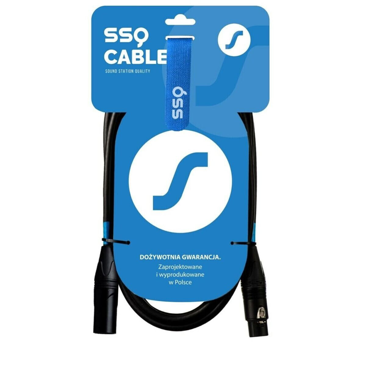 XLR cable Sound station quality (SSQ) SS-1837 0,5 m