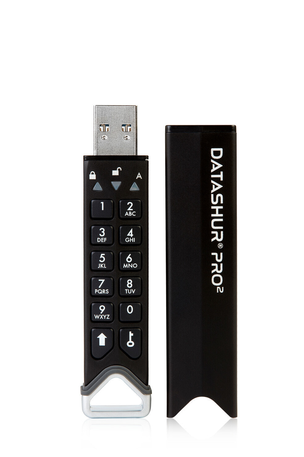 iStorage datAshur PRO2 USB флеш накопитель 16 GB USB тип-A 3.2 Gen 1 (3.1 Gen 1) Черный IS-FL-DP2-256-16