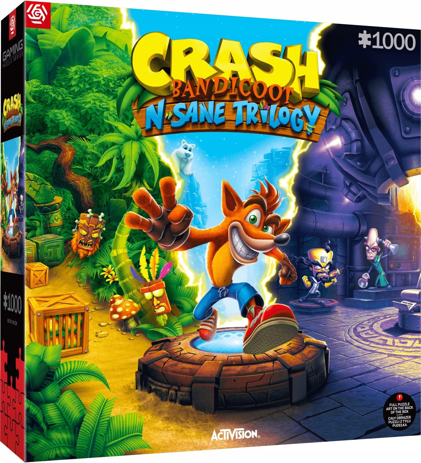 Good Loot Good Loot Puzzle: Crash Bandicoot - N. Sane Trilogy (1000 elementów)