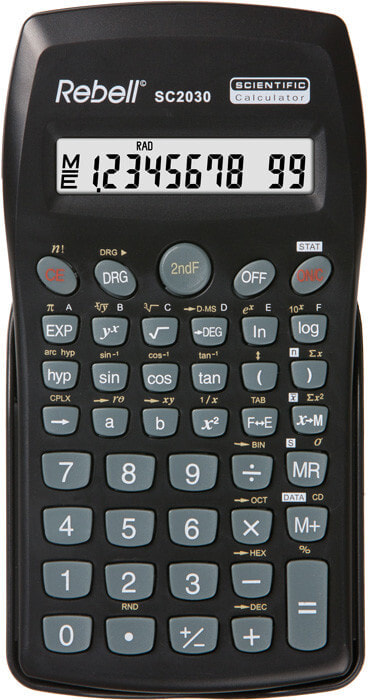 Rebell SC2030 калькулятор Карман Научный Черный SC2030BX