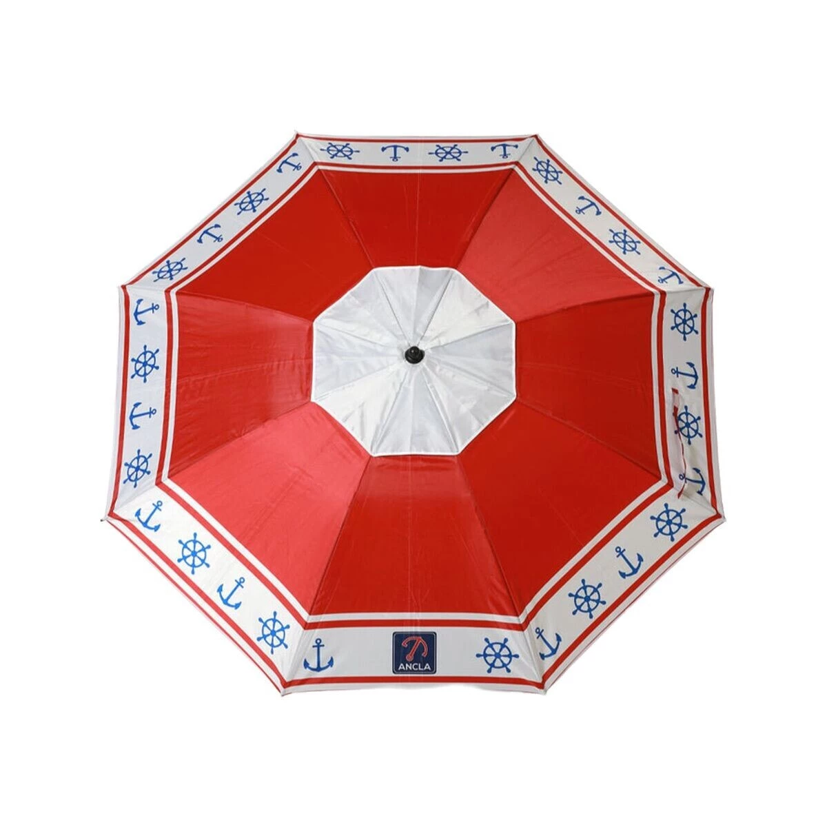 Beach parasol Red Ø 200 cm SPF50+ Anchor