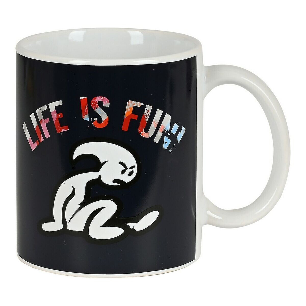 Кружка Mug El Niño Life is fun Керамика Разноцветный (350 ml)