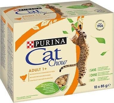 Purina Karma Cat Chow Adult Kurczak Cukin Multipack 10x85g