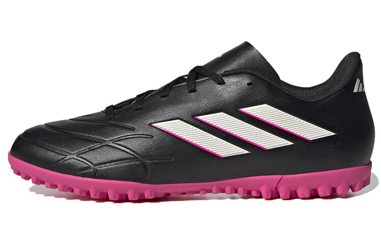 adidas Copa Pure.4 TF 室外场地 减震防滑耐磨 足球鞋 男女同款 黑白粉 / Футбольные Adidas Copa Pure.4 GY9049