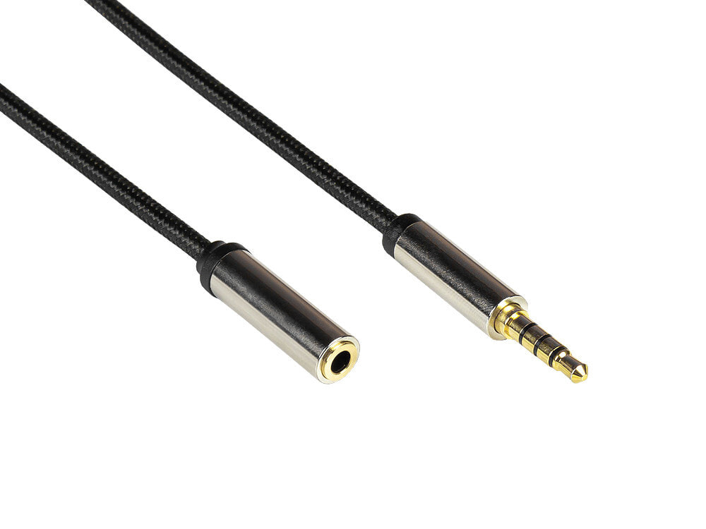 Python GC-M0237 аудио кабель 1 m 3,5 мм Черный