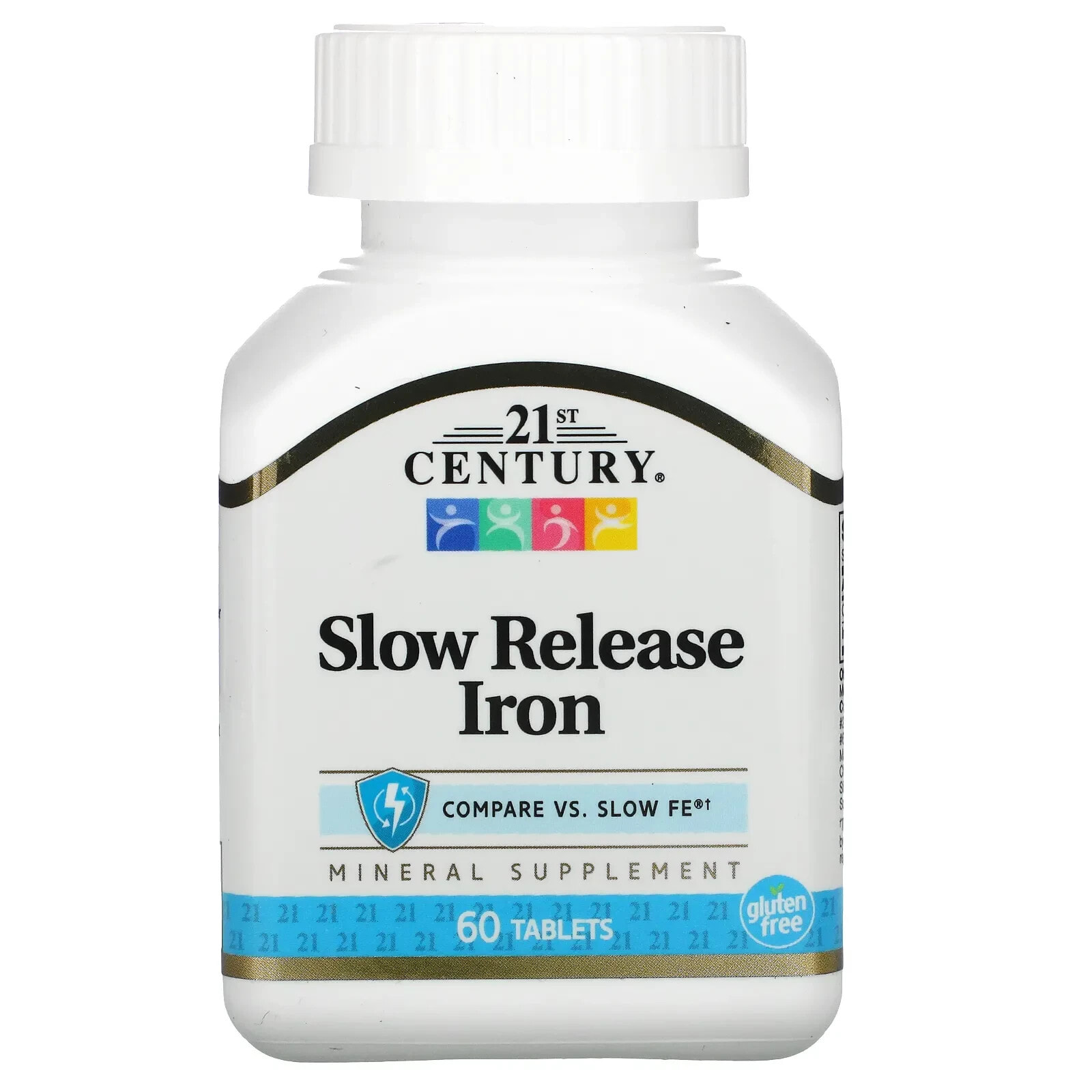 Slow Release Iron, 60 Tablets