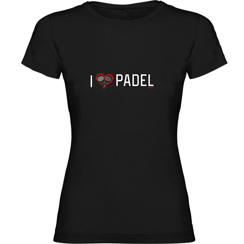 KRUSKIS I Love Padel Short Sleeve T-Shirt