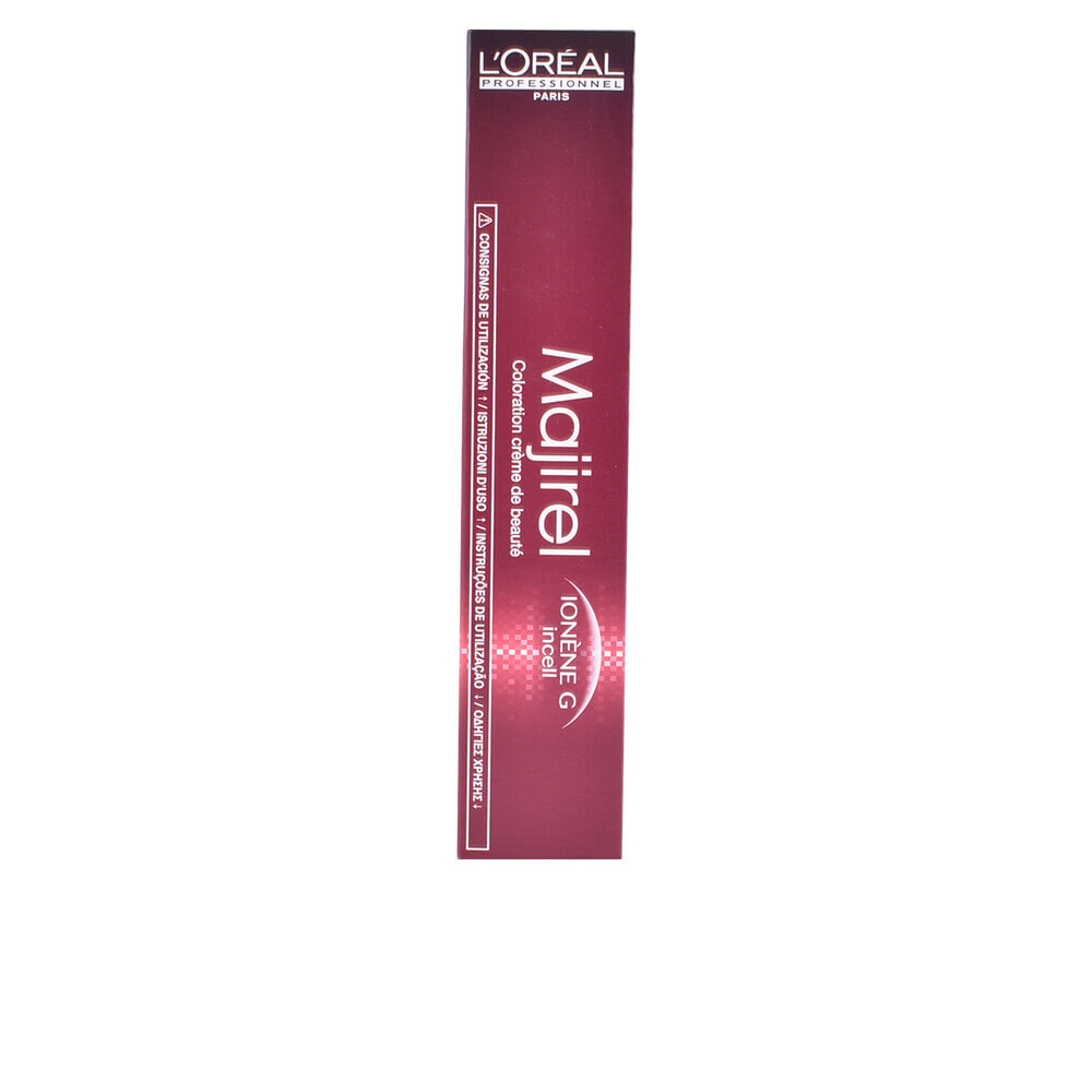 Loreal Paris Majirel Cream Color No.4.35 Mahogany Golden Brown  Укрепляющая и восстанавливающая крем-краска для волос, оттенок махагон золотистый шатен 50 мл