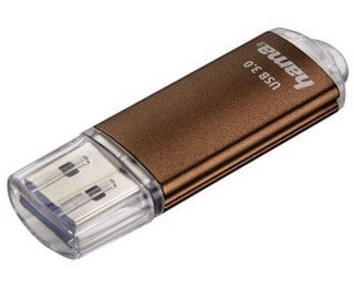 Hama Laeta USB флеш накопитель 64 GB USB тип-A 3.2 Gen 1 (3.1 Gen 1) Коричневый 00124004