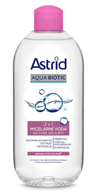 Astrid Soft Skin Мицеллярная вода 3в1 для сухой и чувствительной кожи 400 мл