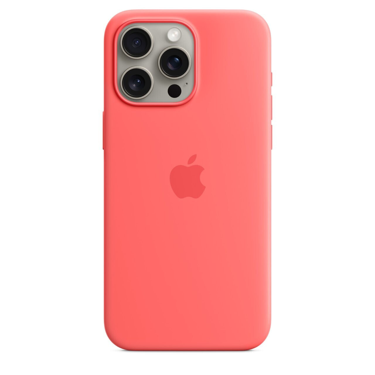 Apple iPhone 15 Pro Max Silikon Case mit MagSafe
