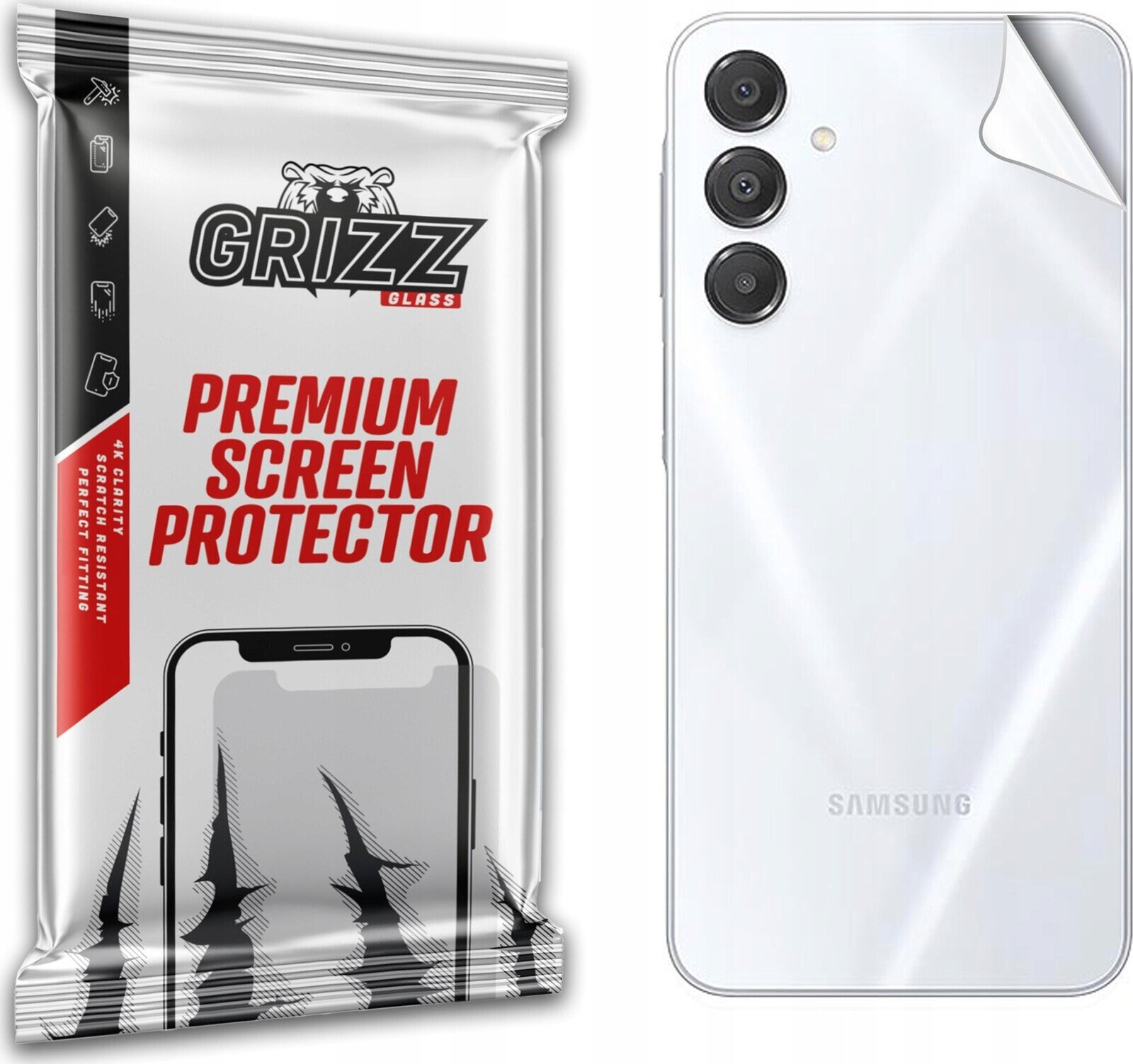 GrizzGlass Folia na tył GrizzGlass SatinSkin do Samsung Galaxy A16 4G