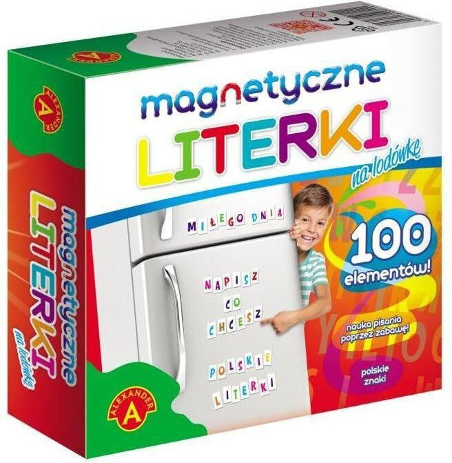 Alexander Magnetic letters on the refrigerator