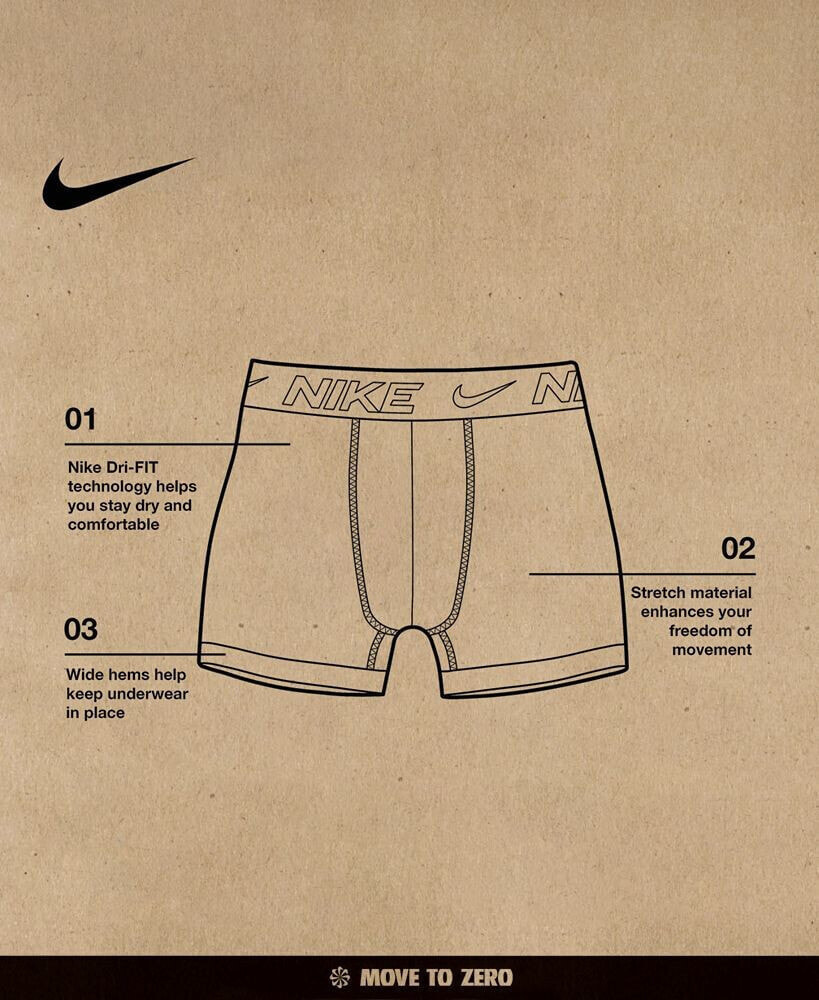 Big Boys 3 PK. Essential Dri-FIT Boxer Briefs Nike Размер: XLARGE купить от  4462 рублей в интернет-магазине MALL