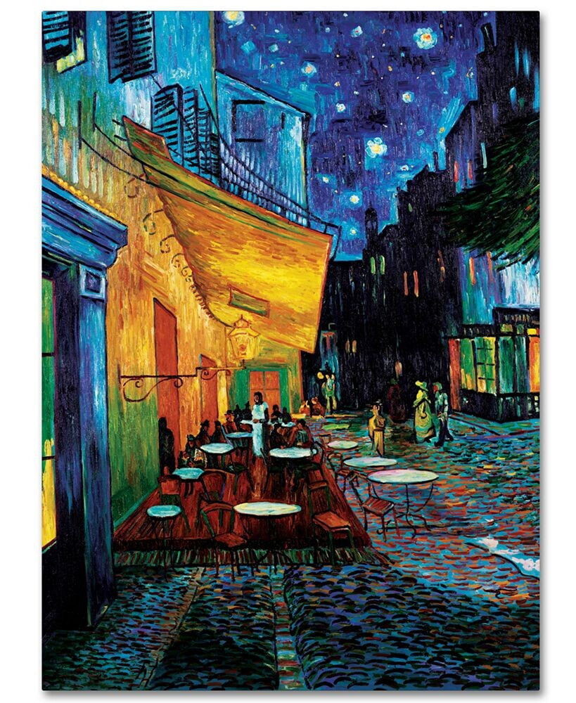 Trademark Global vincent van Gogh 'Cafe Terrace' Canvas Art - 47