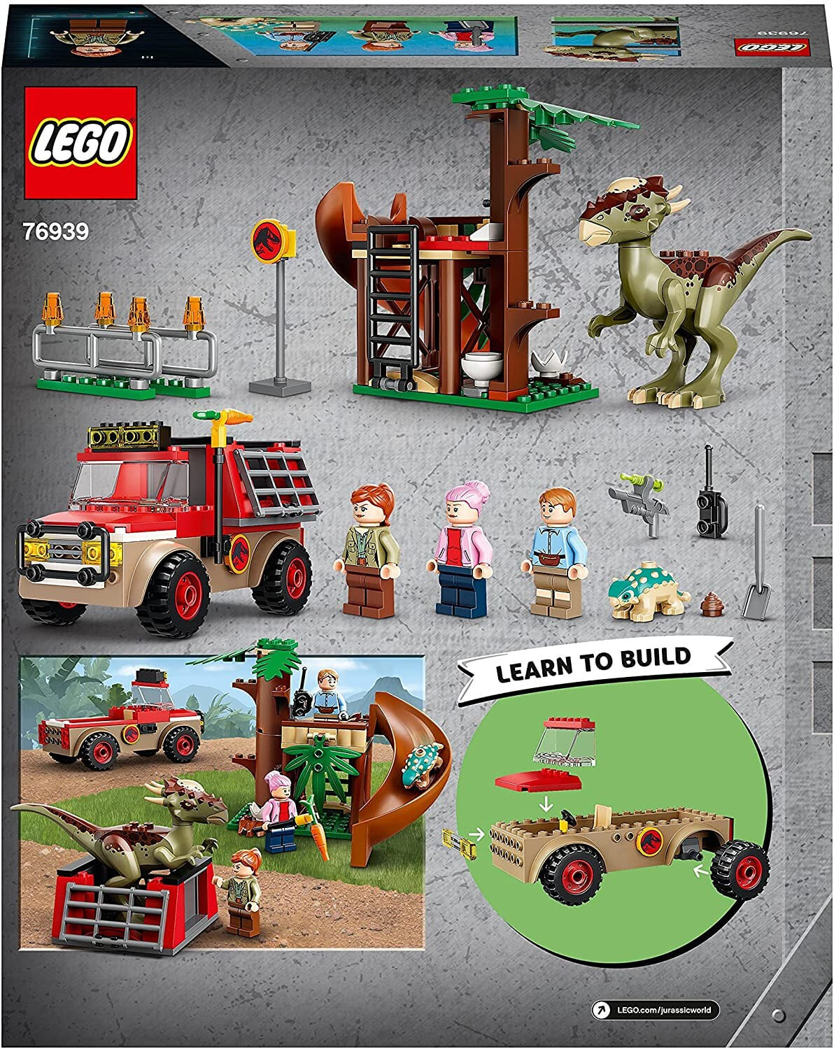 Игровой набор LEGO Jurassic World Dinosaur East Stygimoloch, Модель 76940,  Для детей lEGO Размер: 4-7 Years купить недорого от 46 руб. в  интернет-магазине BigSaleDay