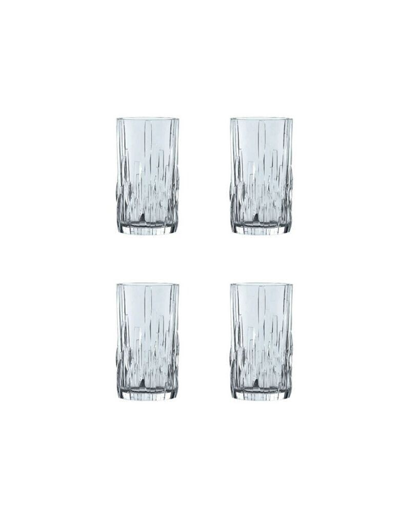 Nachtmann shu Fa Longdrink Glass, Set of 4