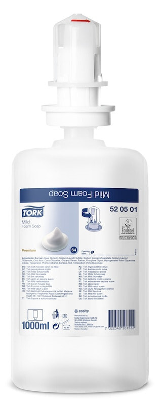 Tork 520501 мыло 1000 ml Foam soap 6 шт