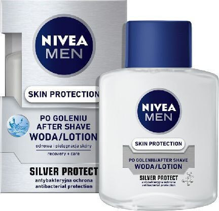 Nivea Men Silver Protect Лосьон после бритья антибактериальная защита  100 мл