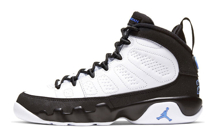 Jordan Air Jordan 9 Retro 中帮 复古篮球鞋 GS 黑白蓝 / Кроссовки Jordan Air Jordan 9 Retro GS 302359-140