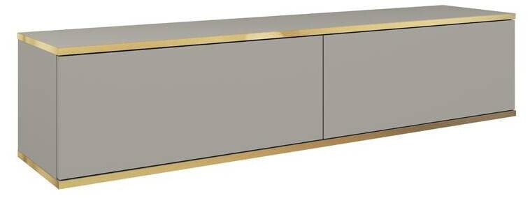 RTV-Schrank Glatt ORO 135 Grau