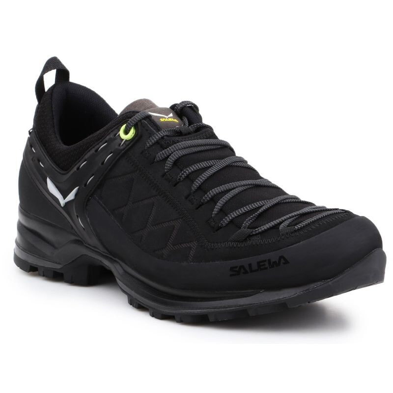 Мужские кроссовки спортивные треккинговые черные текстильные низкие демисезонные Salewa MS MTN Trainer 2 M 61371-7512 shoes