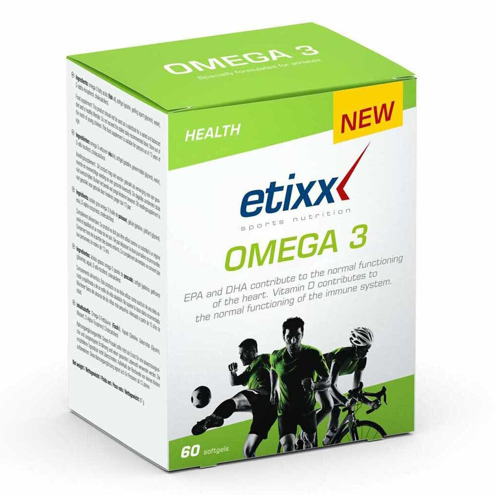 ETIXX Omega 3 Softgels 60 Units