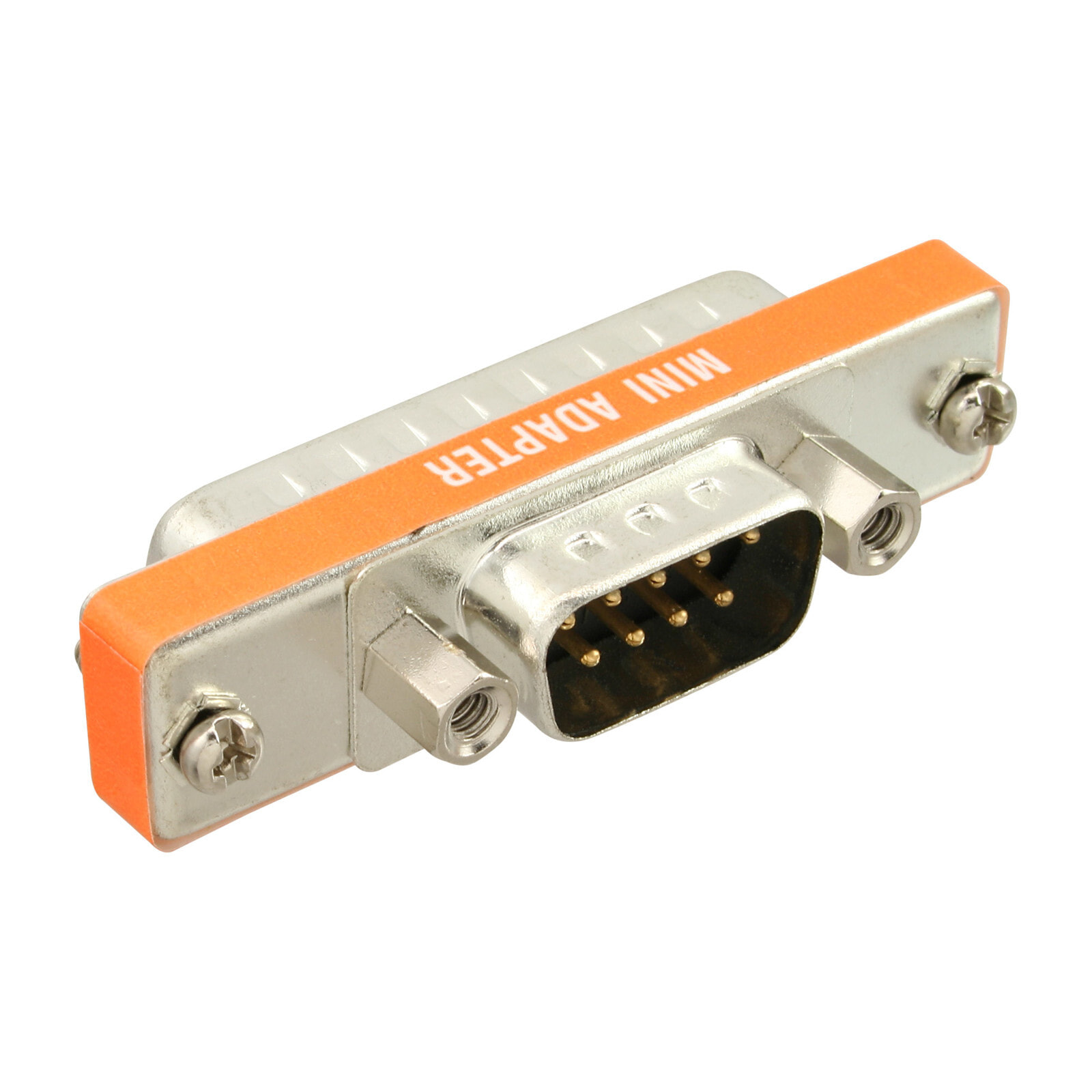 InLine 31219L кабельный разъем/переходник 9-pin Sub D 25-pin Sub D Серебристый