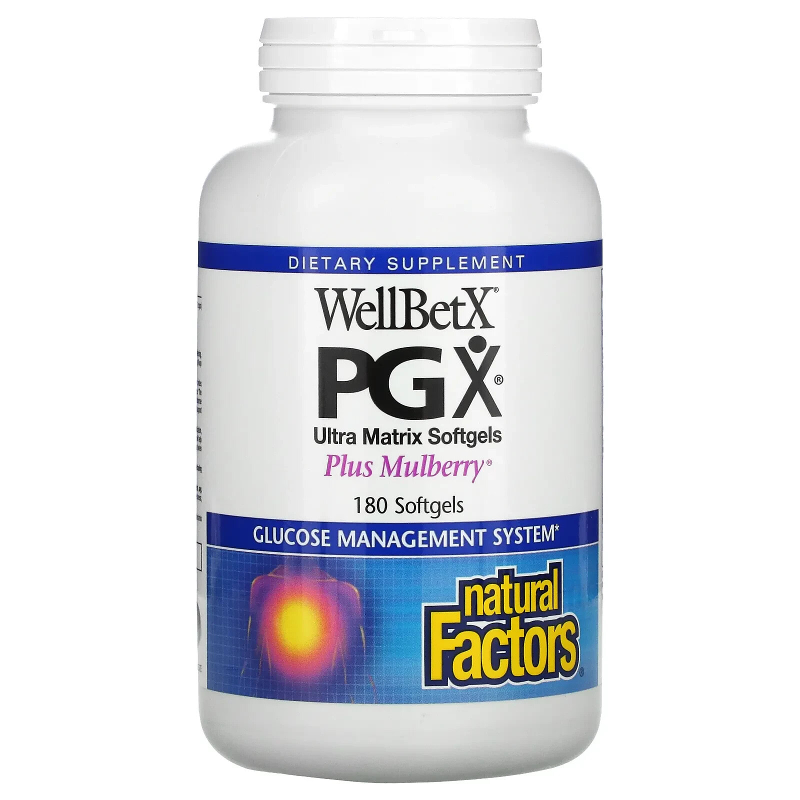 WellBetX PGX, Plus Mulberry, 180 Softgels