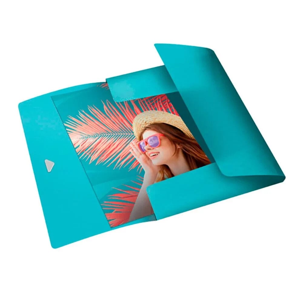 ESSELTE Colour Breeze PP A4 3 Flaps Folder