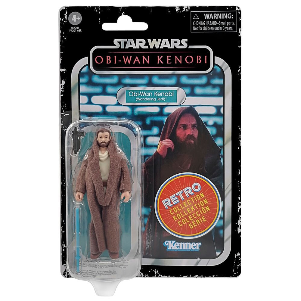STAR WARS Obi-Wan Kenobi Wandering Jedi Retro Collection Figure