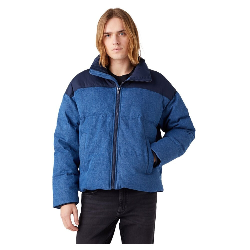 WRANGLER Denim Down Puffer Jacket