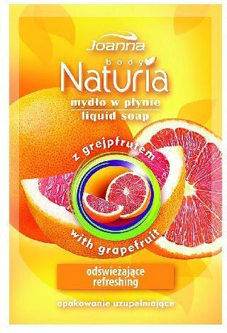 Joanna Naturia Body Grapefruit Shower Gel Жидкое мыло для рук с ароматом грейпфрута 300 мл