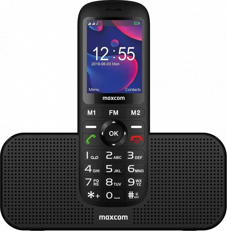 Телефон komórkowy Maxcom MM740 Комфорт + главная Двойная SIM-карта Czarny