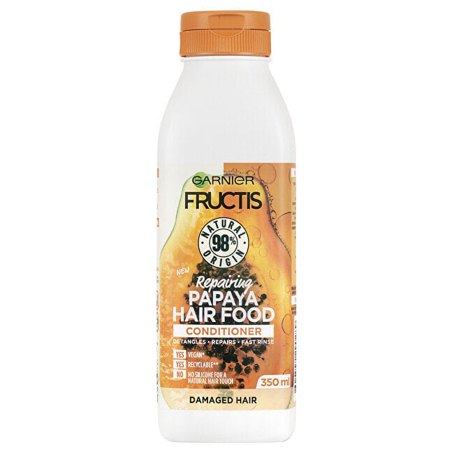 Fructis Hair Food Regenerating Conditioner для поврежденных волос (Papaya Repair ing Conditioner) 350 мл